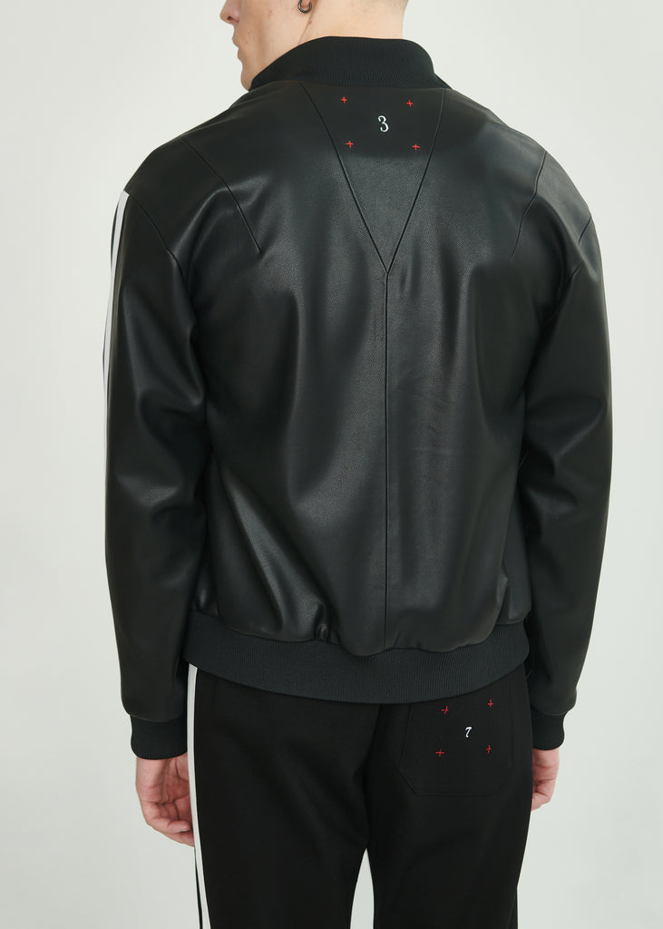 Oversized  Eco Leather Jacket